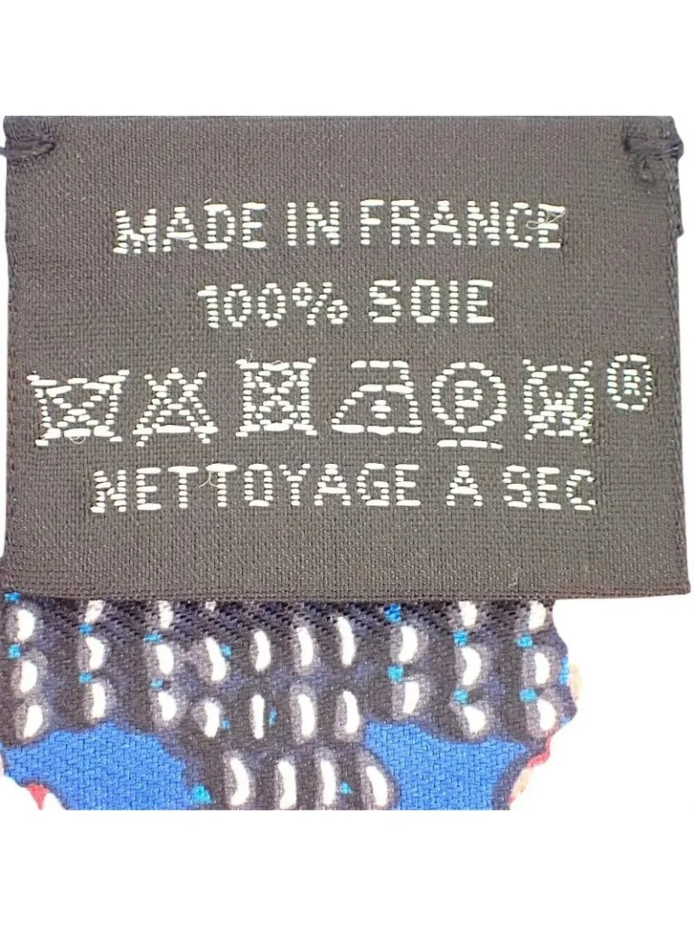 Hermes Kelly en Perles Scarf Silk 100% Blue - Picture 8 of 9